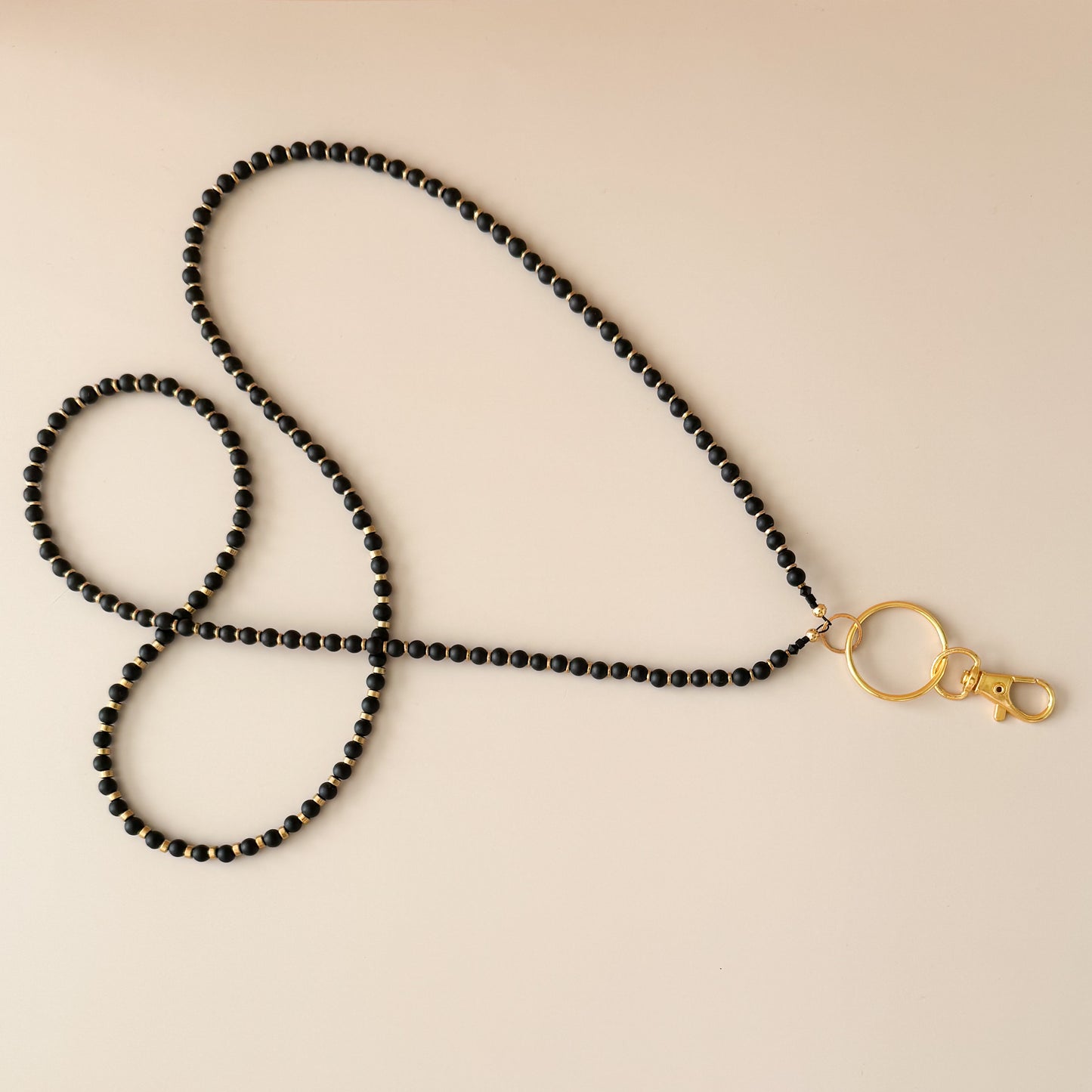 Beaded Lanyard | Dark