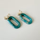 Teal Ovals